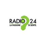 Logo des italienischen Radiosenders Radio 24.