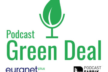 So sieht das Cover zu unserem neuen "Green Deal"-Podcast aus.