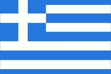 Staatsflagge von Griechenland.