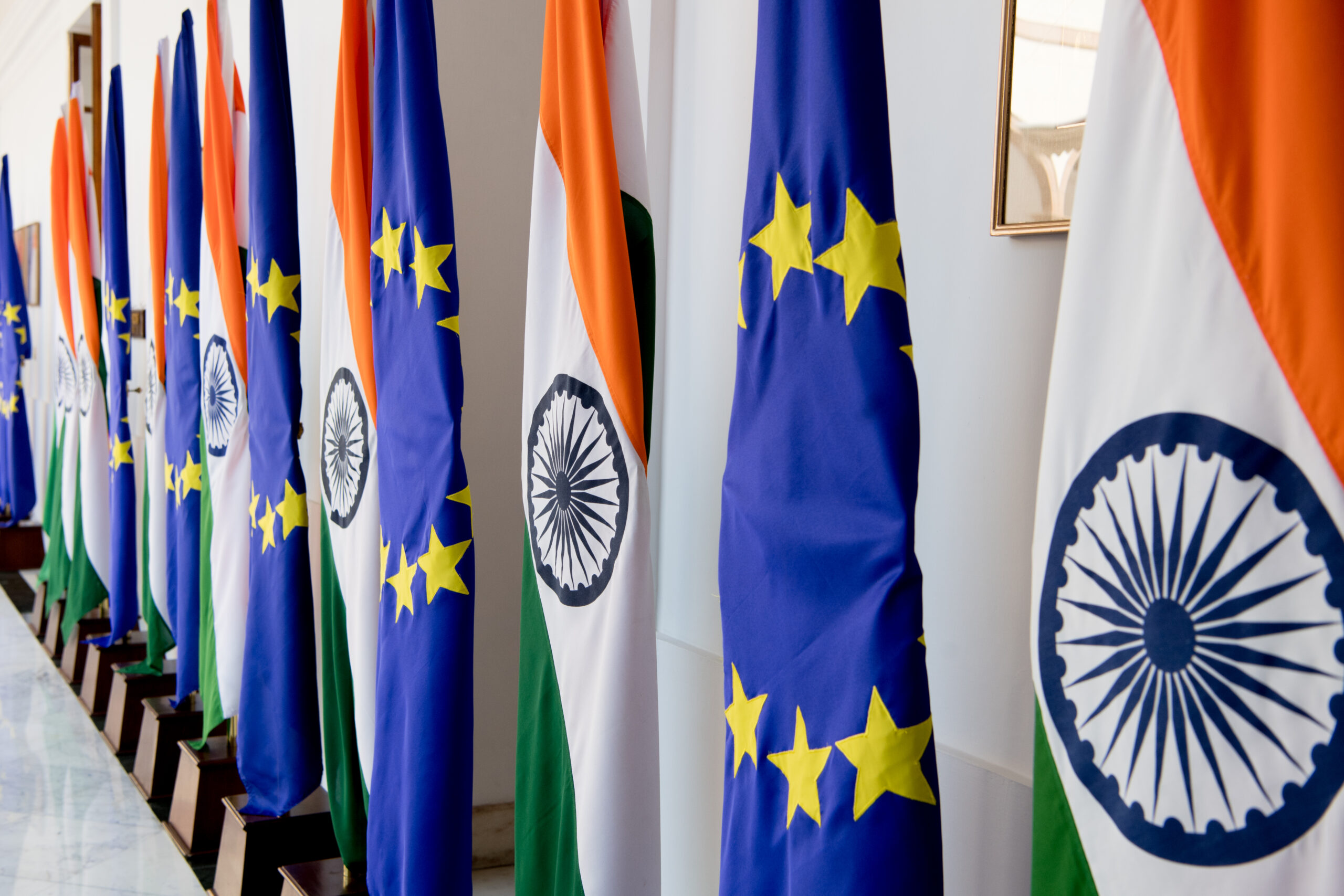 Zusammenarbeit zwisdchen der EU und Indien soll vertieft werden. 